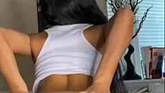 georgia lil baddie gives a steamy suck and ride session