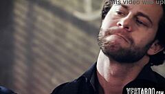 Mature teachers stuff teen student with double classroom penetration