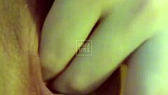 damn this big ass blonde princess plays with her pink pussy up close