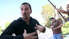 Blonde babe gonna ride that thick cock after slurping it hard?