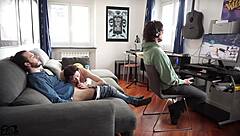 nerd 3some tit cum! 💦🔥