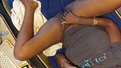 hey america every dick gets a turn worshipping this ghetto ebony milf's hairy pussy right on the street