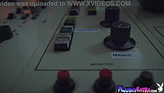 Harley Dean bares pierced ebony pussy 😈💦