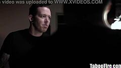 Ever wonder how a blonde teen takes double anal from masked gangbang thugs?