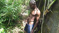 damn this plantain sex in the garden feels wild and slippery