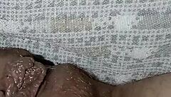 Gretala shows off her swollen pussy to the neighbor next door