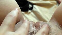 damn this big ass blonde princess plays with her pink pussy up close