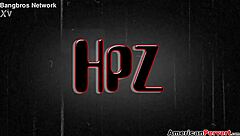 dillion arrives at harry's studio for brunette blowjob and facial cumshot