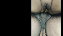 she bends over for a juicy blowjob on her big ass cheeks solo doggystyle tease