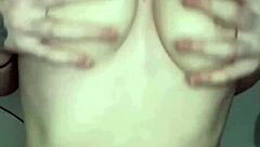 Watch this horny british teen slut squirt hard on her toys in webcam solo play