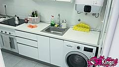 Redhead Cougar Albaan Fucks Stepsons Best Friend Bent Over Big Ass Doggystyle Deepthroat