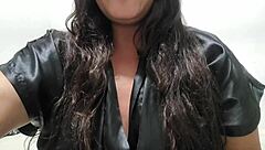 Paty's Huge Hairy Latina Pussy and Ass Gape Wide