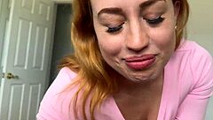 Petite 18yo stepdaughter honey bunny tempts old man missionary creampie fantasy