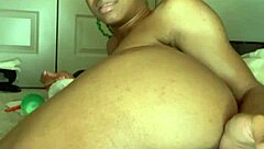 she teases her pretty asshole with fingers close up