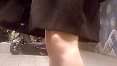 ting xuan ever plug your ass on a walk then masturbate?