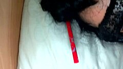 imagine this sexy married bride with two throbbing cocks stuffed in her mouth