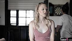 Heartbroken virgin teen hides truth craving first hardcore pounding from stranger