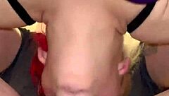 watch me gag on cock with sloppy saliva deepthroat and cum!