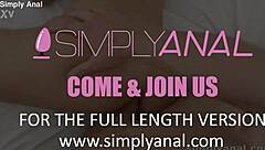 katrin tequila bends for teen anal gaping then ass to mouth cum