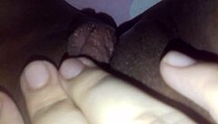 close-up on beautiful horny arab's juicy shaved pussy orgasm