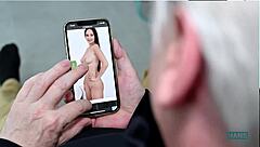 Samantha Sparkle Screams as Sugardaddy and Grandpa Hans Pound Her Tight Pussy!