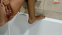 hey watch these wives piss and shave pussies in bathroom closeups