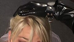 Newlywed Wife's Latex DP Threesome Slam!