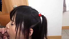 Petite Japanese virgin teen feels old man's cock first time uncensored