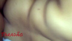 shooting cum deep in side-lying whore's ass