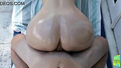 Michele James petite teen with pierced nipples rides and deepthroats monster cock