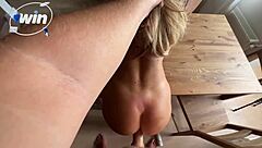 she's just 18 but loves gettin pounded hard doggystyle till she squirts everywhere