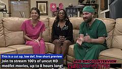 Nurse humiliates patient fingering gaping anal backstage hospital