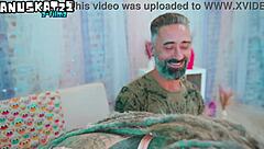 hippie chick takes huge cock anal atm then facial gape