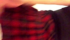 Shemale's Filthy Toilet Underwear Hides Her Secret Cock Surprise