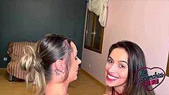 joy and anita dive into wild ffm threesome with big tits milfs