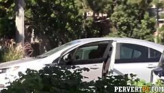 Petite Fraudster Tempts Investigator Into Secret Fuck.