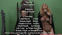 goth girl gets rimmed while riding that pierced cock