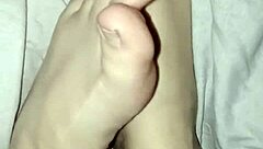 gretala's bare feet look so tempting naturally no polish