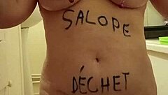 french milf slave bound bent over for outdoor piss bdsm doggystyle and dildo humiliation