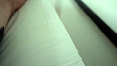 Waking up naked with stranger leads to wild bed romp and creampie