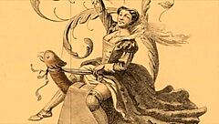 Vintage Hairy Pussy in Retro Erotic Display