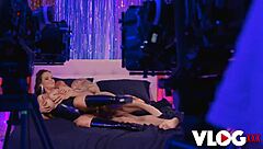 i couldn't resist curvy brunette jennifer mendez juicy pussy gift ride