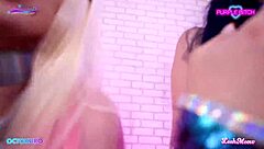 4K waifus tease anal toys and young pussy play seductively.