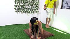 is naive saritacoketa's big ass pussy bent over ready for pro double penetration soon?