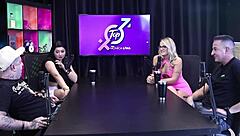 loira rabuda... uh, casada just fucked monica lima live on podcast! wild brazilian