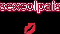 Brunette stepsis bent over takes anal dp creampie from huge toy and cock rough