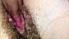 Close-up on that creampie dripping from her pussy 😍 after ripping clothes off!