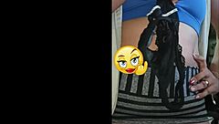 Wife's clothes ripped in wild striptease frenzy