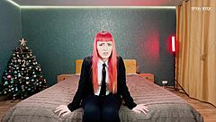 makima femdom seduces you into creampie pounding her tight latina pussy