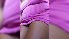 chubby latina evangélica loves her big hairy pussy solo